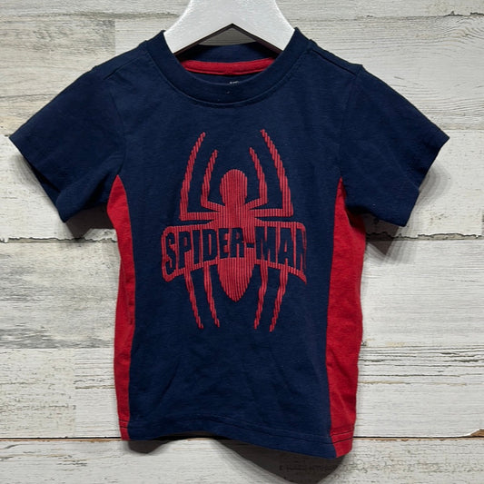 Boys Size 3t Marvel Spiderman Tee - Good Used Condition