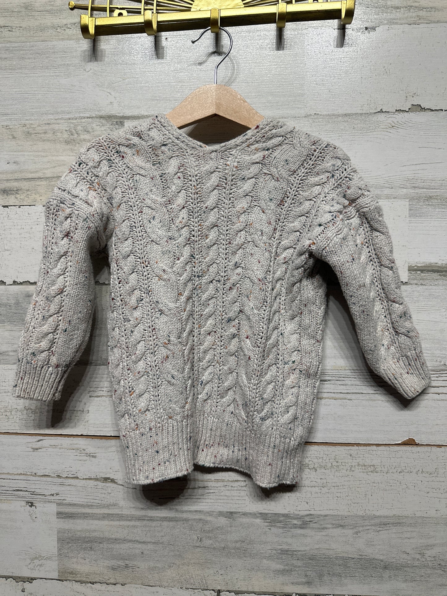 Cable Knit Sweater Cardigan - Ruffle Butts Brand - Girls Size 2t/3t - Very Good Used Condition