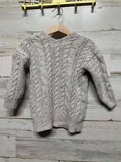 Cable Knit Sweater Cardigan - Ruffle Butts Brand - Girls Size 2t/3t - Very Good Used Condition