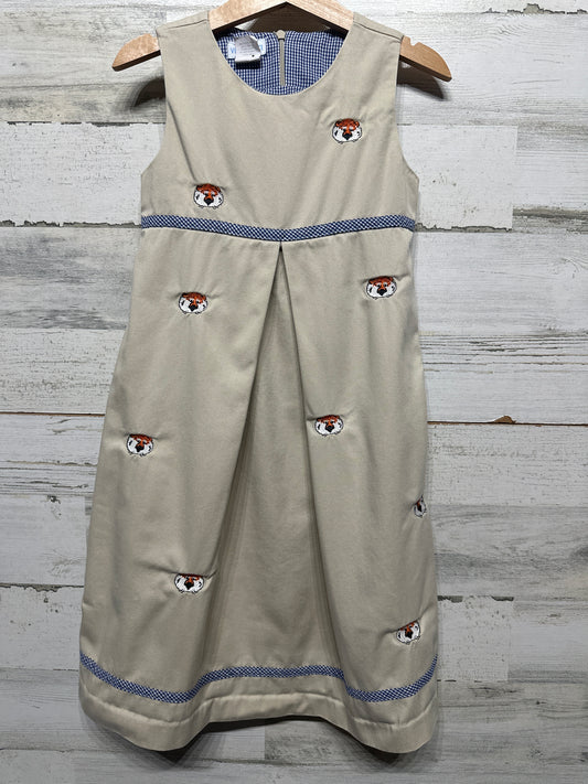 Girls Size 5 Viva La Fete Embroidered Tigers Dress - Good Used Condition