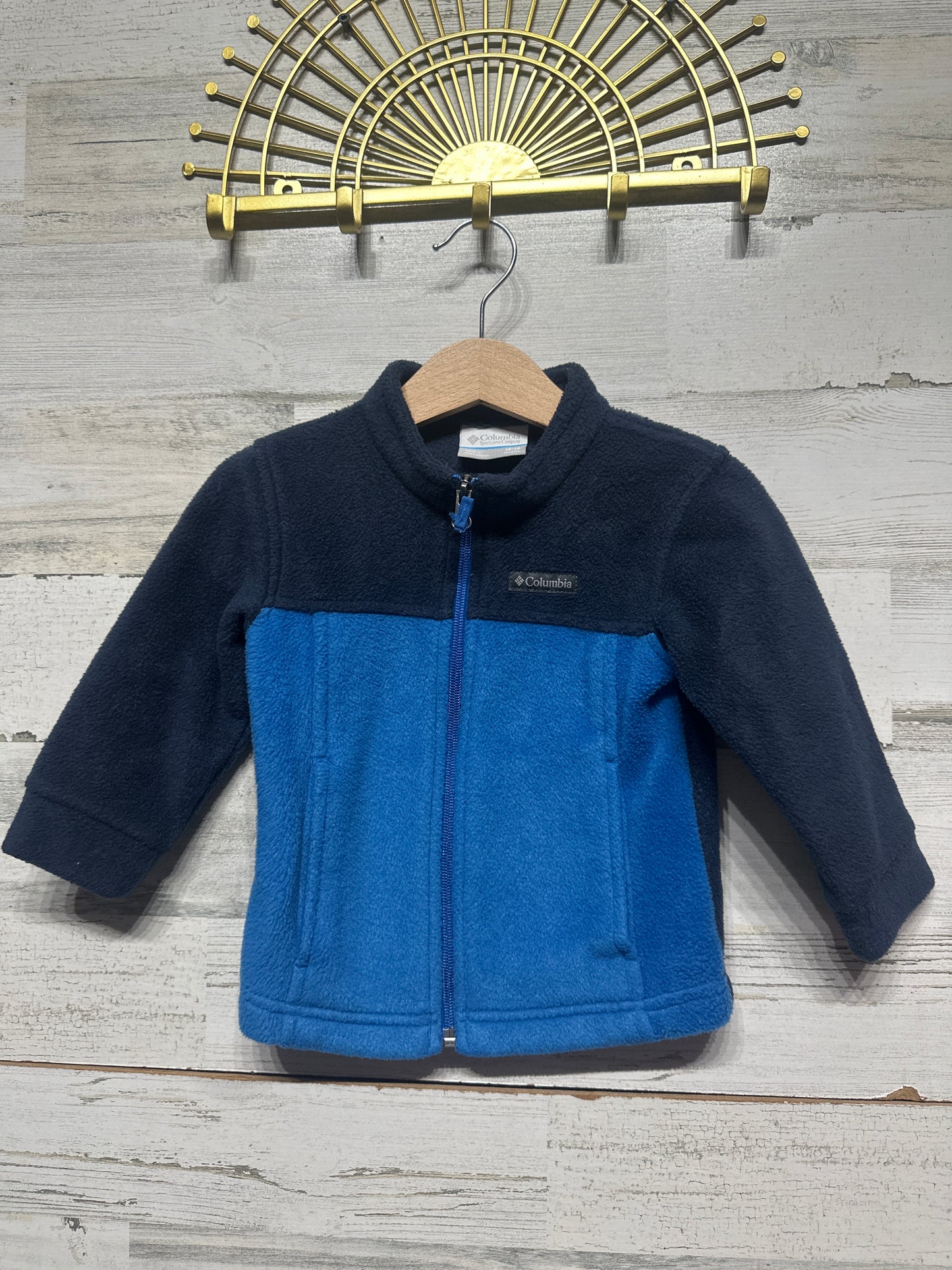 Columbia Fleece Jacket - Boys Size 12-18m - Very Good Used Condition