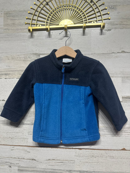 Columbia Fleece Jacket - Boys Size 12-18m - Very Good Used Condition