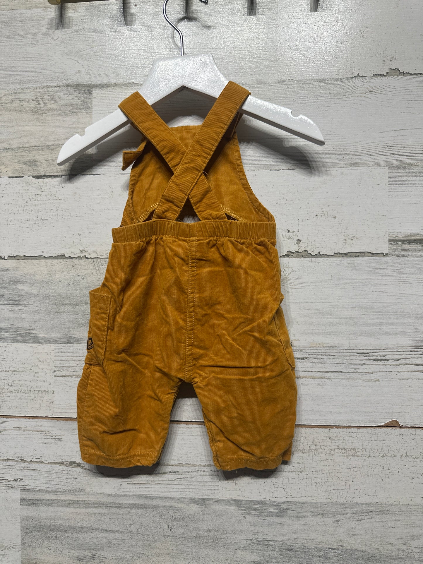 Boys Size 0-3m Disney Winnie the Pooh Cord Overalls - Very Good Used Condition