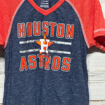 Girls Size Small 6/6x Houston Astros Genuine Merchandise Shirt - Good Used Condition