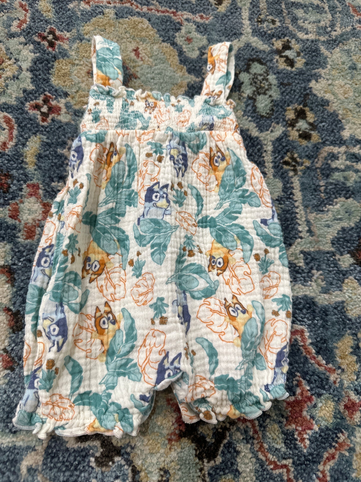 Bluey Girls 3-6m Romper VGUC