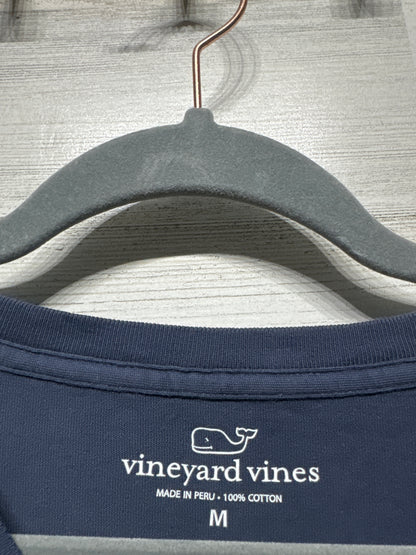 Vineyard Vines Men’s Medium Dark Blue VV-98 Long Sleeve Shirt VGUC