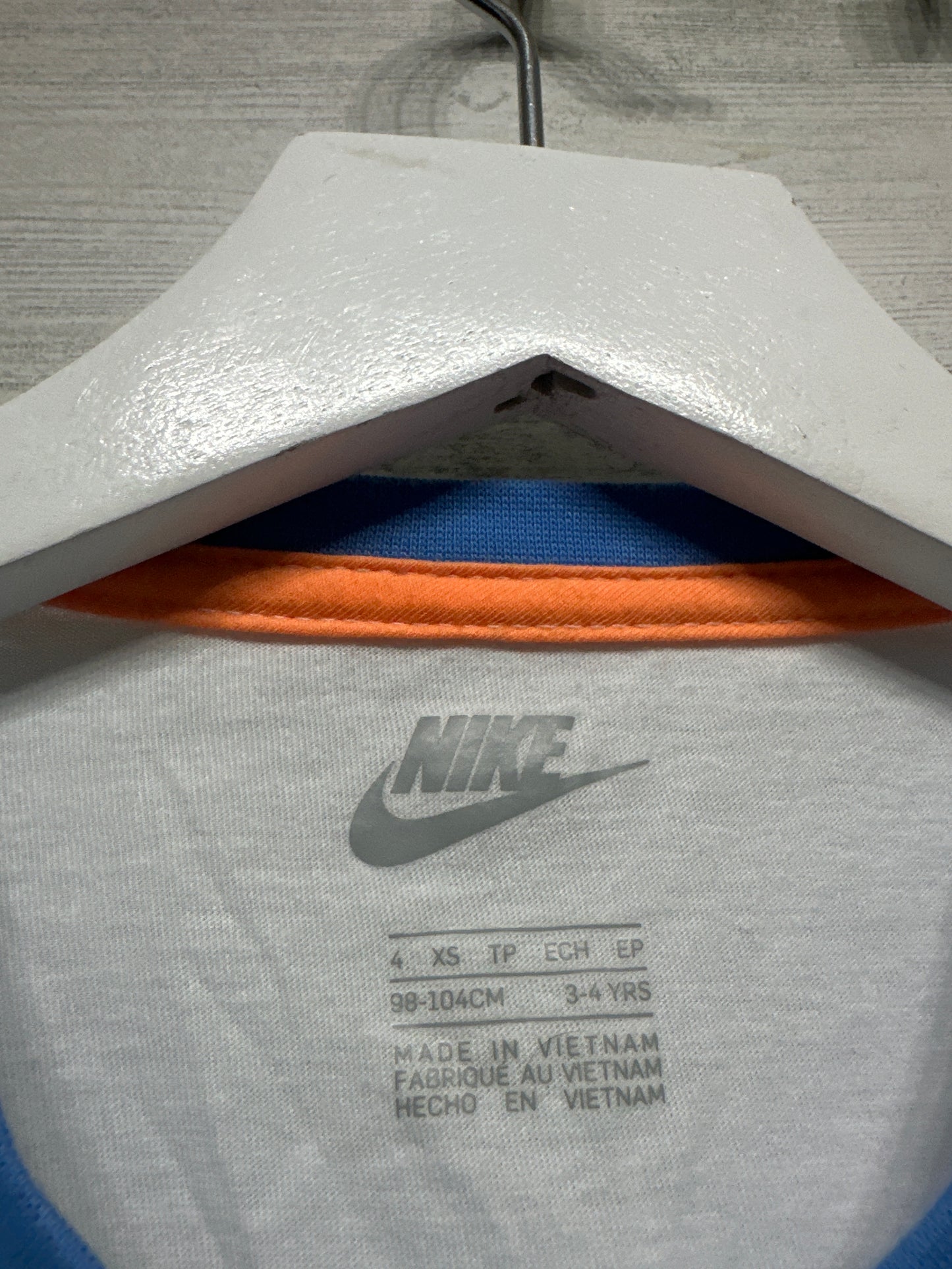 Nike Orange / Blue Outfit Set Boys 4 XS (Fits 3-4 Years) VGUC