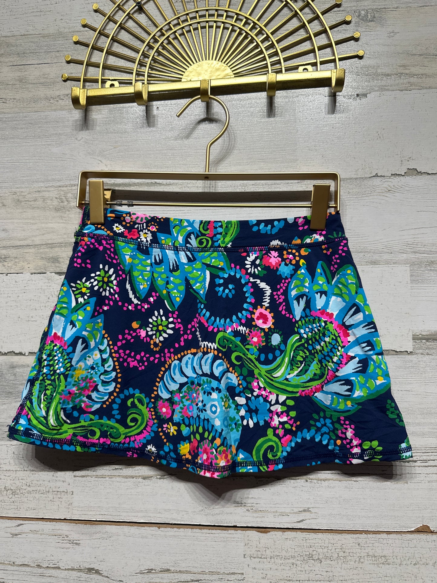 Lilly Pulitzer Luxletic Active Skort - Girls Size Large 8-10 - Very Good Used Condition