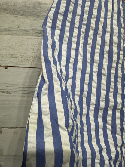 Girls Size 6 Crewcuts Striped Seersucker Dress - Play Condition*