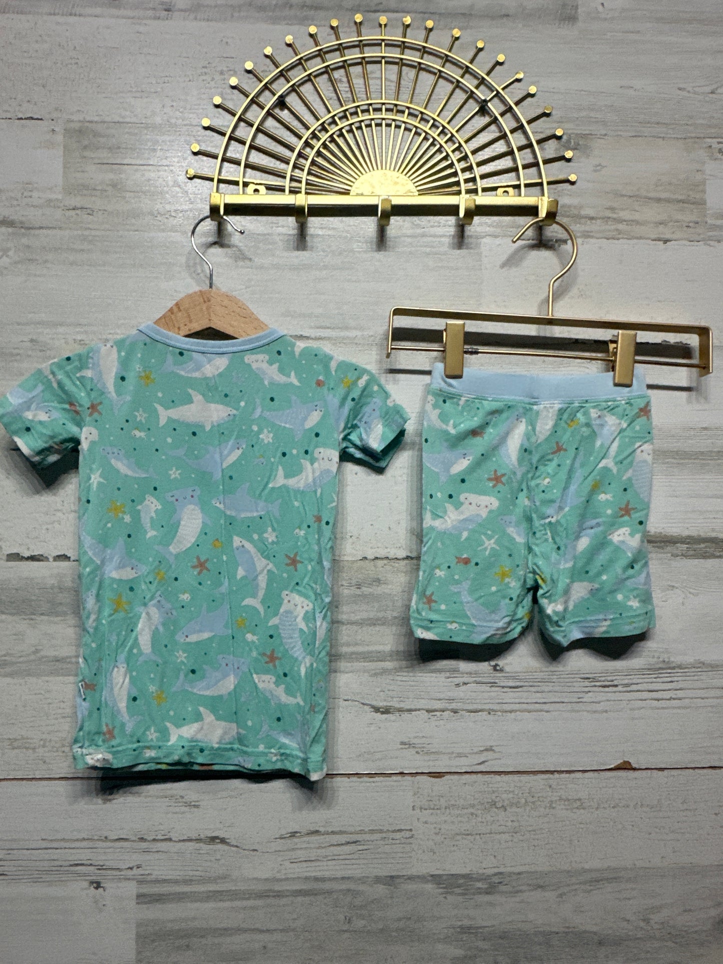 Size 18-24m Little Sleepies Bamboo Shorts PJ Set - Play Condition*