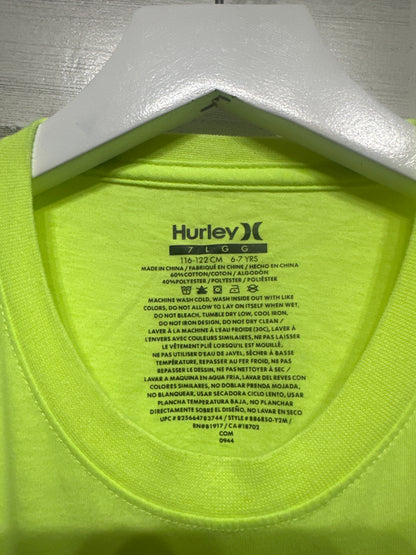 Boys Preowned Size 7 (Fits 6-7 years) Hurley T-Shirt - Play Condition**