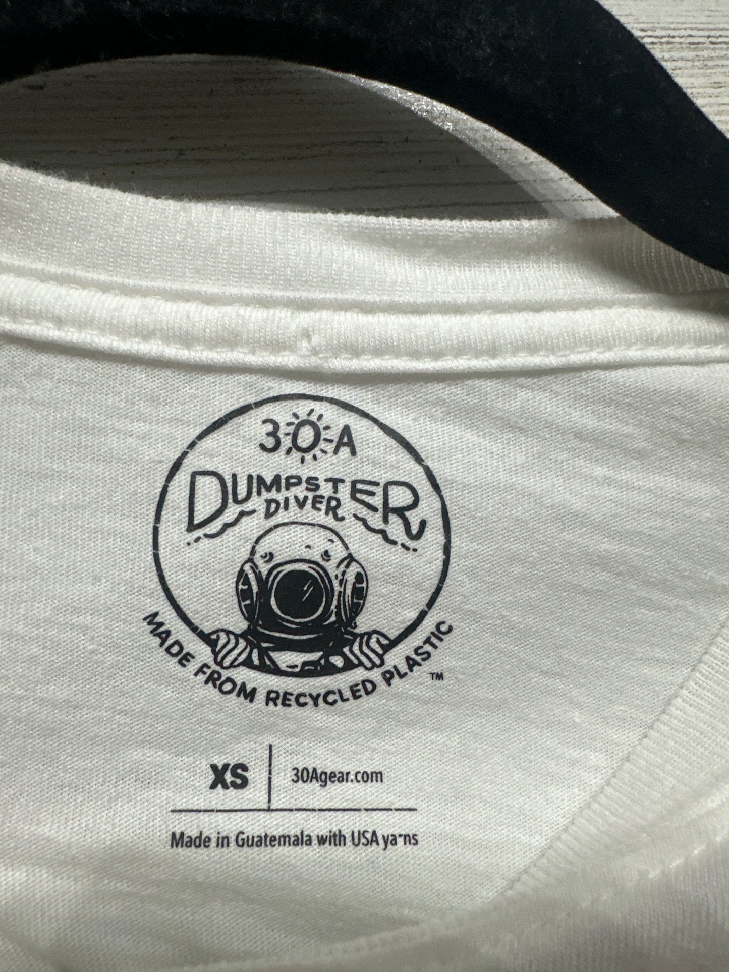 Women’s Size XS 30A Dumpster Diver Holiday Tee - Good Used Condition