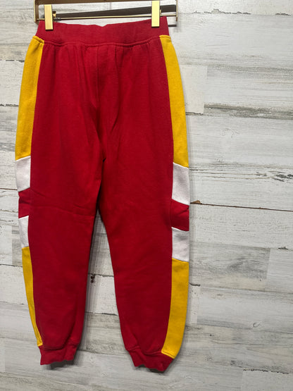 Boys Size Youth Medium / 8 NFL Kansas City Chiefs Sweatpants - Good Used Condition*