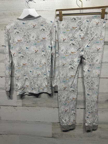 Boys Size 6 Years Magnetic Me Modal Big Sky Print Pajama Set - Very Good Used Condition