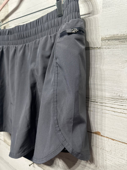 Women's Size XL Grey Lined Athletic Shorts - Very Good Used Condition