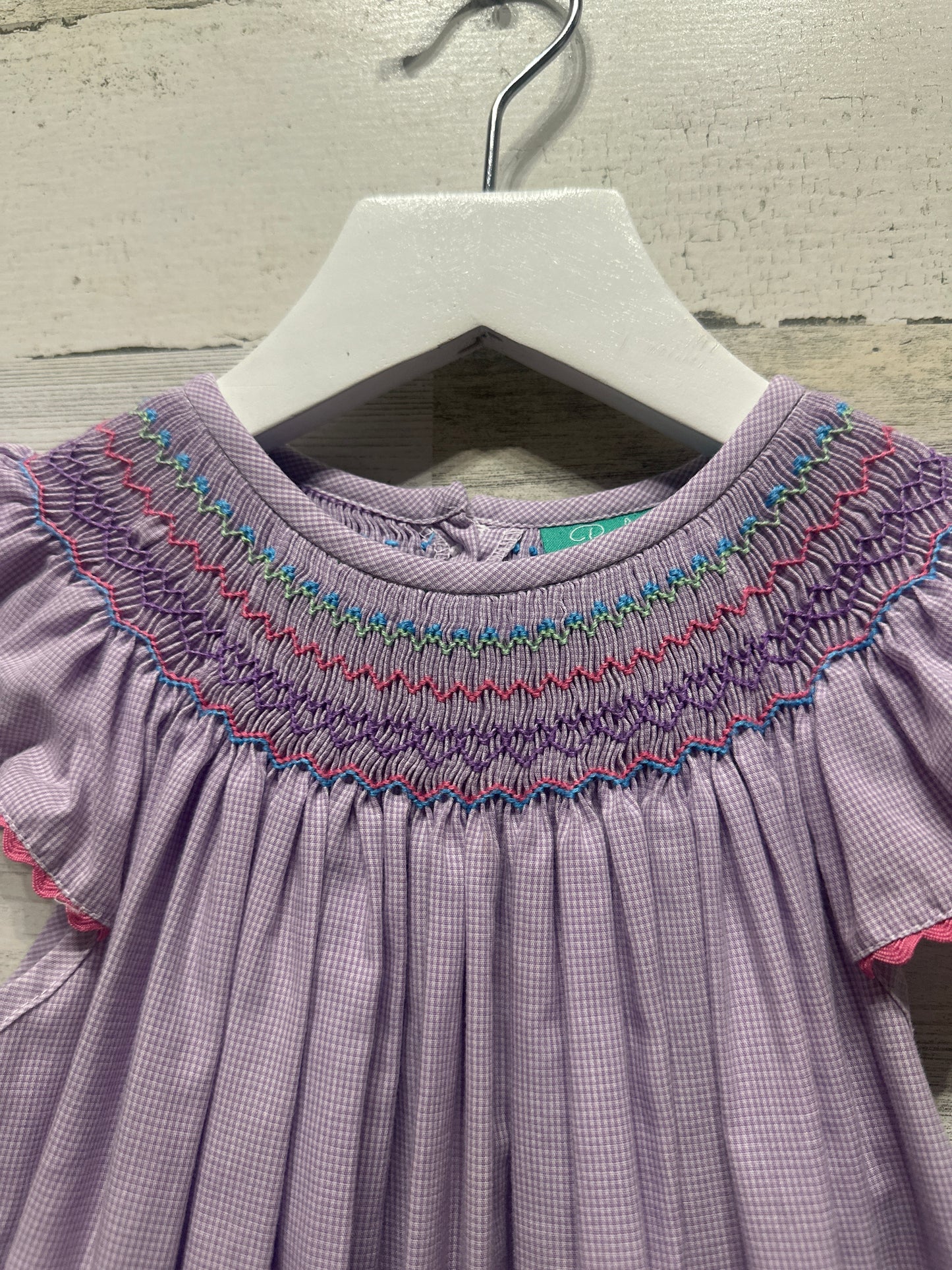 Girls Size 4t Posh 463 Smocked Dress - Very Good Used Condition