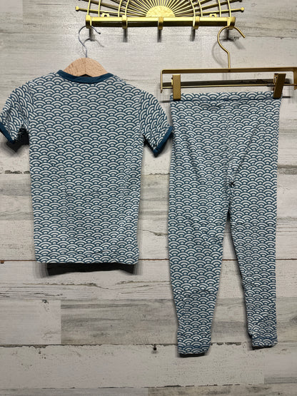 Size 5 Kickee Pants Bamboo Pajama Set - Good Used Condition*