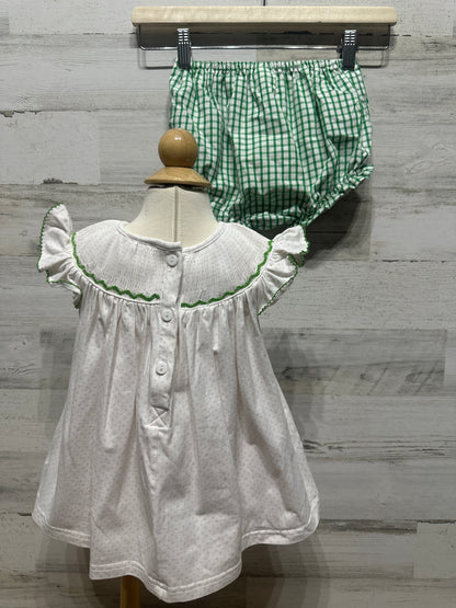 Girls Size 3t Purple Pearl Smocks Smocked Outfit Set - Very Good Used Condition