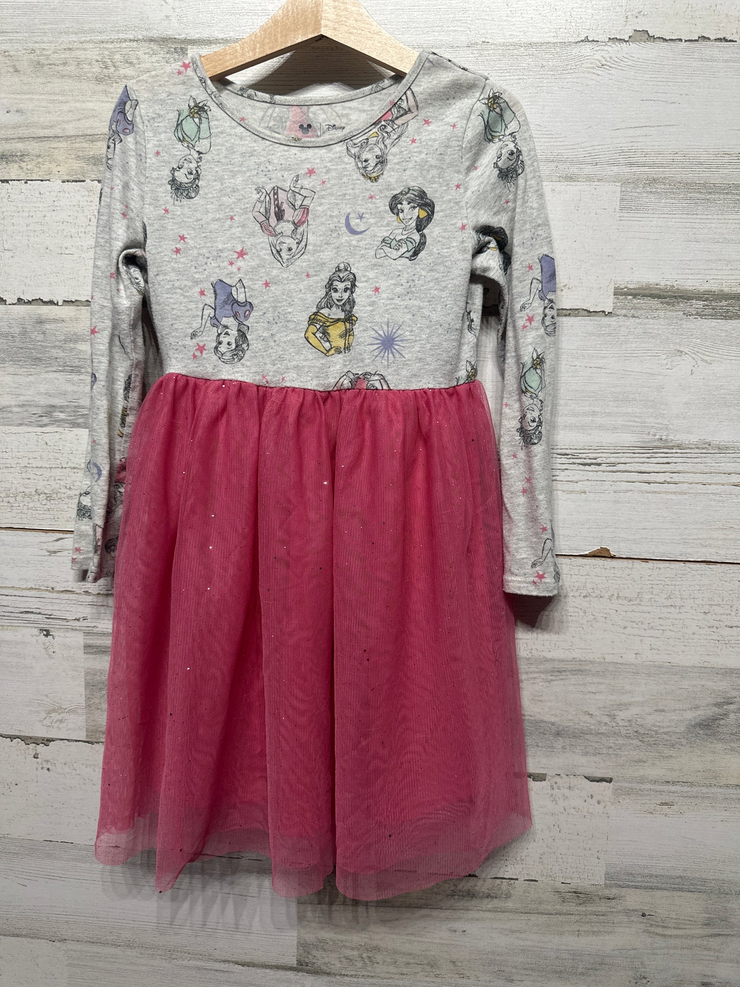 Girls Size 5 Disney Jumping Beans Princesses Dress  - Very Good Used Condition