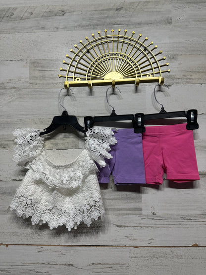 Girls Size 3-6m Clothing Lot - 3 Pieces - Very Good Used Condition