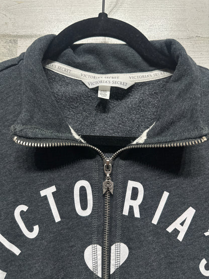 Women's Size Large Victoria's Secret Quarter Zip Pullover - Very Good Used Condition