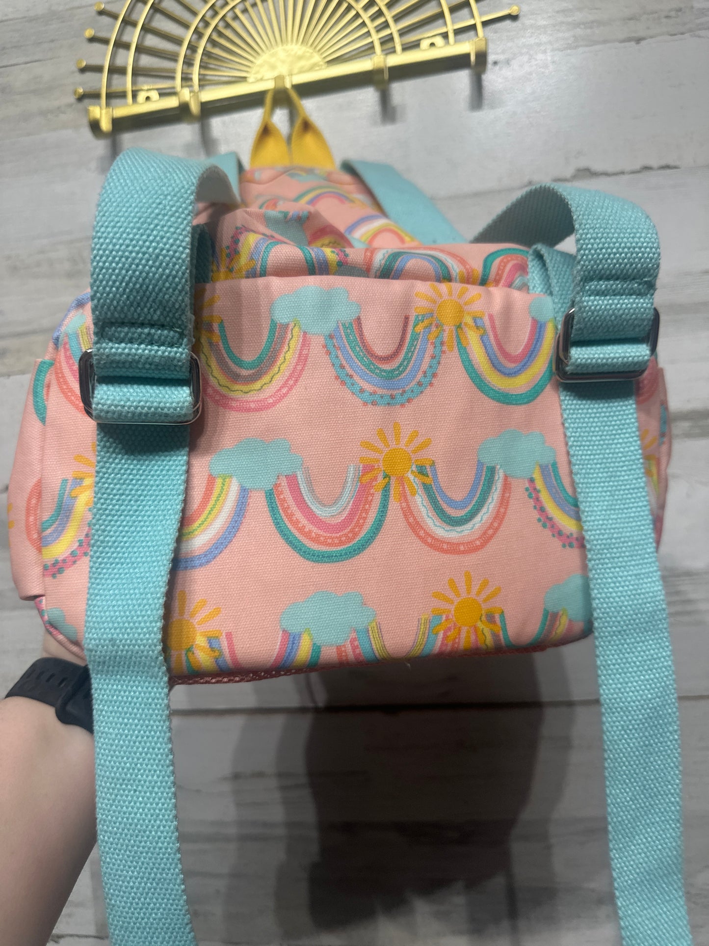 Preowned Matilda Jane Sunshine and Rainbows Backpack - Good Used Condition