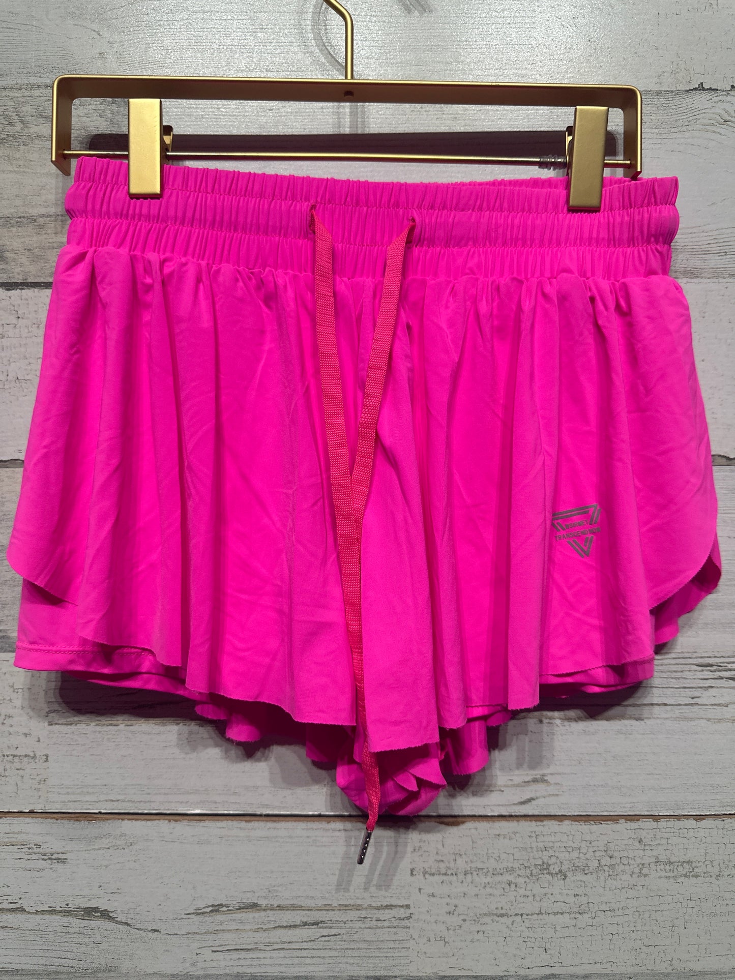 Girls Size Medium (Fits Like 7/8) Hot Pink Flowy Active Shorts - Good Used Condition