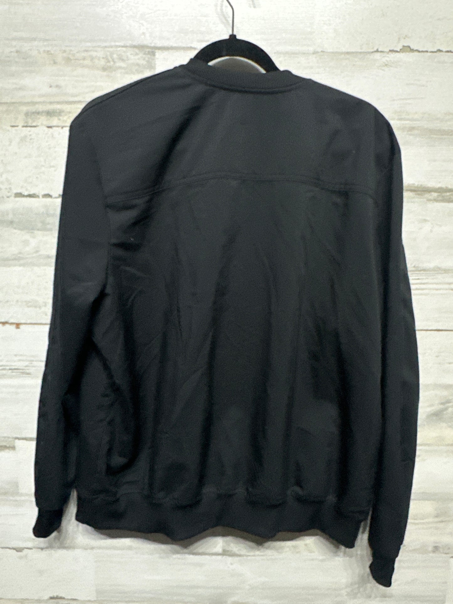 Women's Size 2XL Dickies Balance Black Zip Front Scrub Jacket - Very Good Used Condition