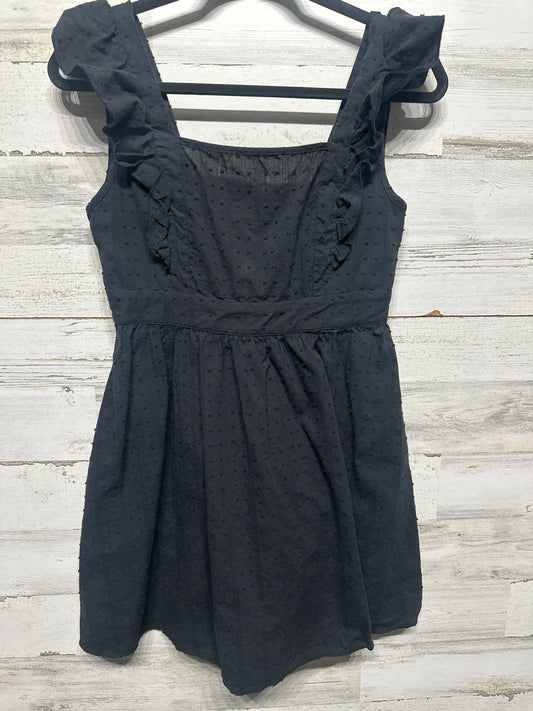 Women’s Medium SHEIN Black Swiss Dot Cotton Dress - Very Good Used Condition