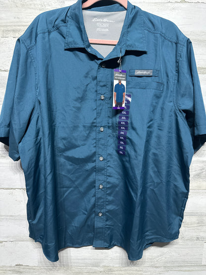 Eddie Bauer Tech Woven Shirt UPF 40 Men’s XXL NWT