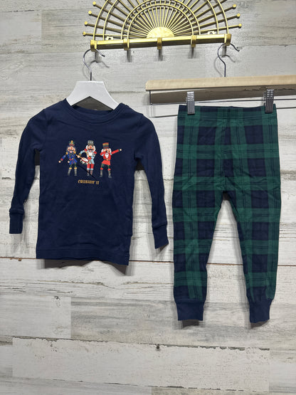 Boys Size 2t Old Navy Nutcracker Pajamas - Good Used Condition