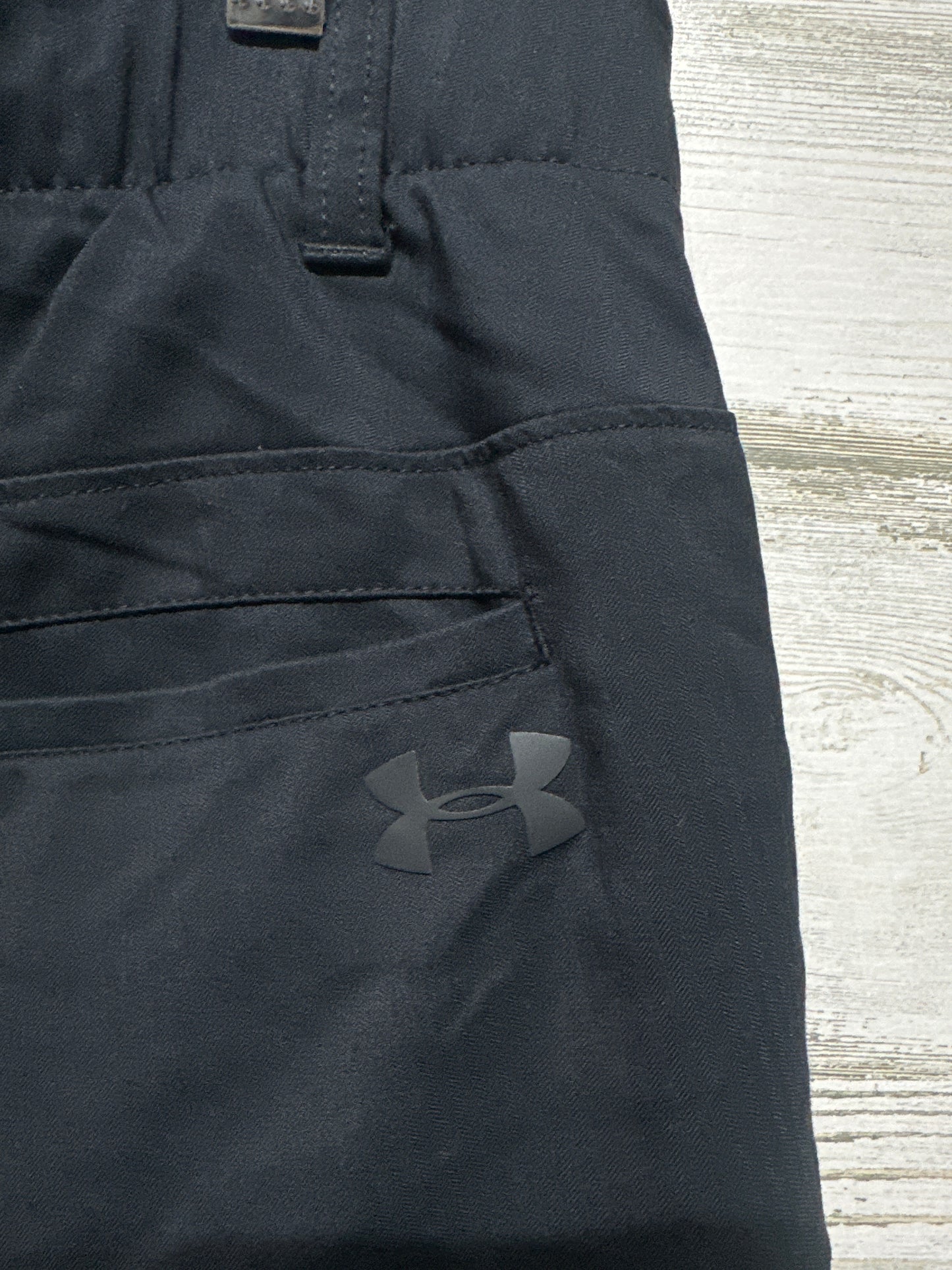 Under Armour Men’s Size 38 Black Heatgear Shorts GUC