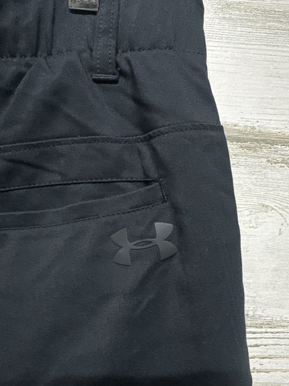 Under Armour Men’s Size 38 Black Heatgear Shorts GUC