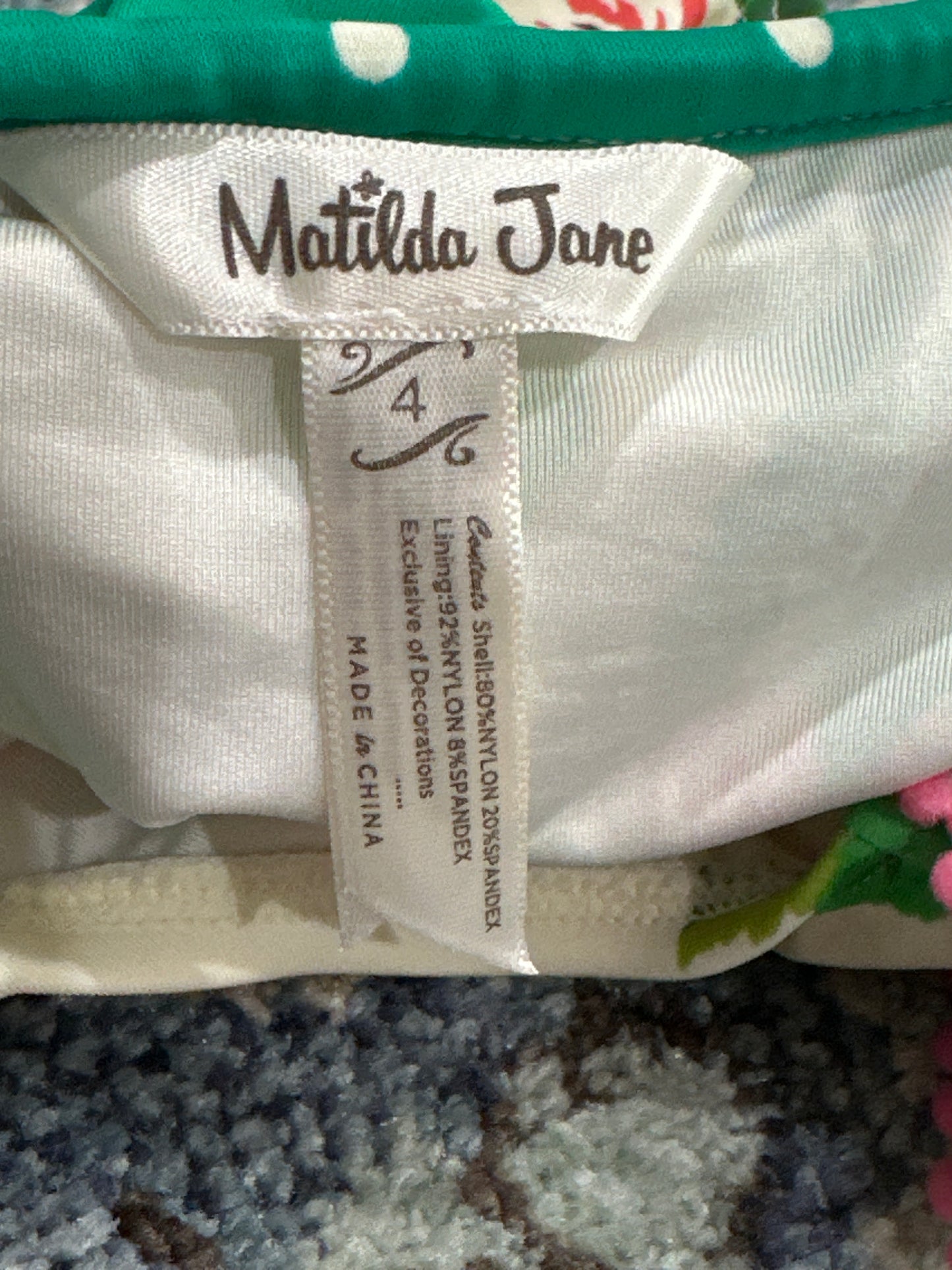 Matilda Jane Swimsuit Girls Size 4 VGUC