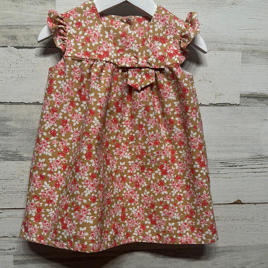 Girls Size 24m Lovely Lulu Floral Dress - Very Good Used Condition