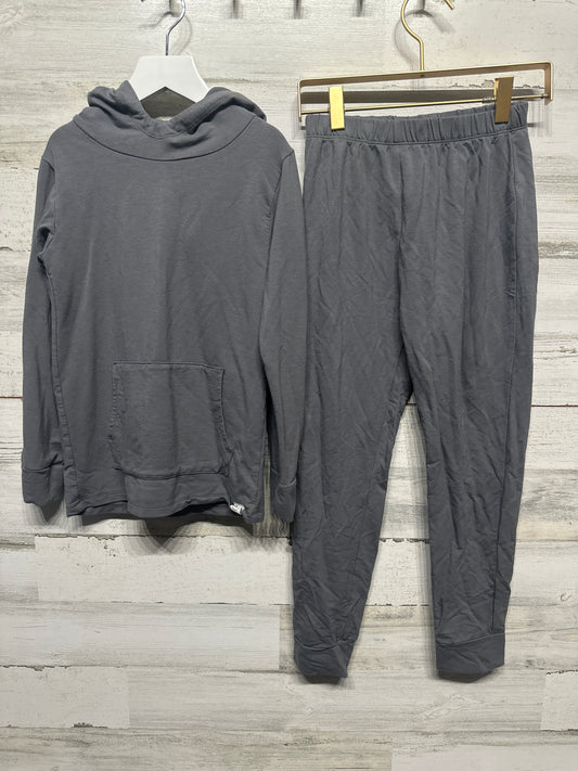 Boys Size 8 Sweet Bamboo Grey Hoodie and Jogger Set - Good Used Condition*