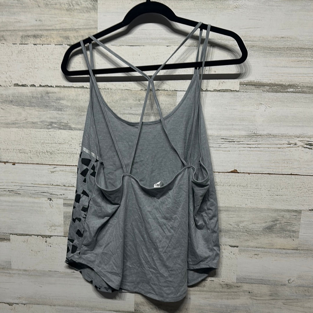 Women's Size XL Under Armour Grey Strappy Top - Good Used Condition