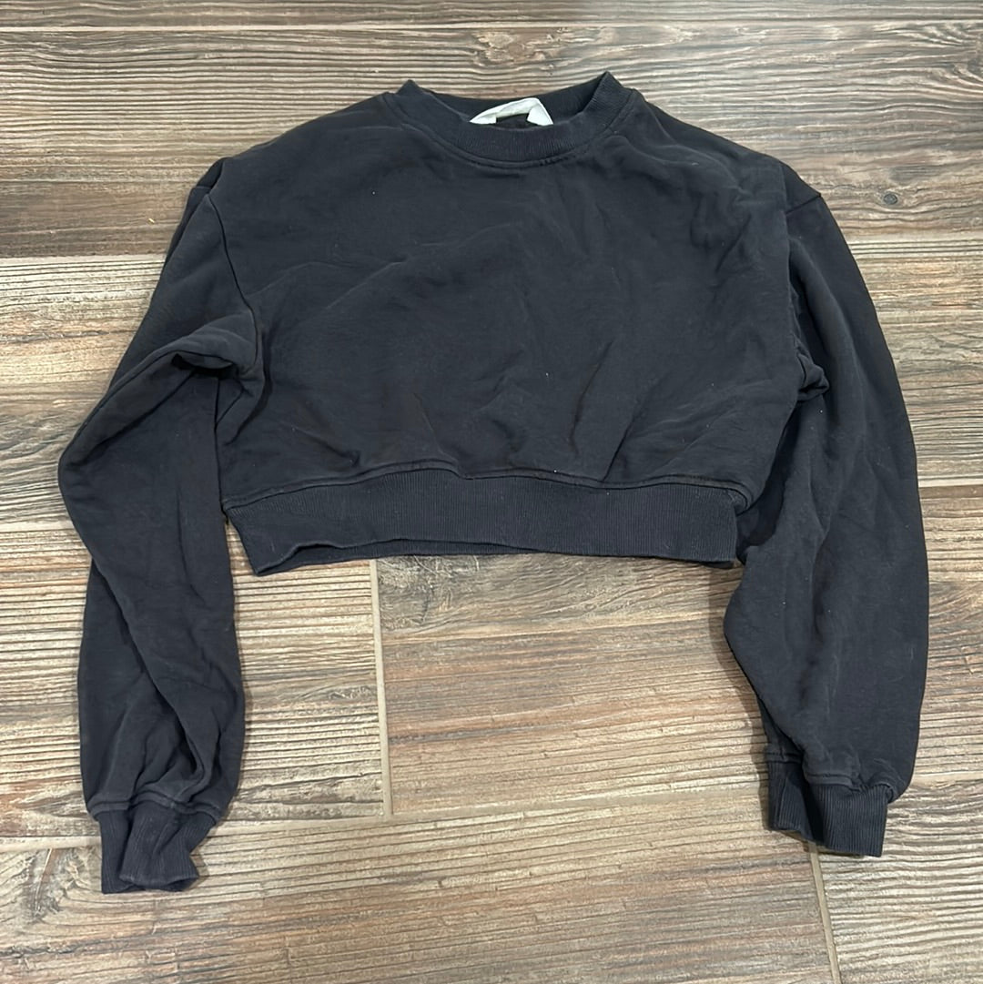 Girls Size 12/14 H&M Cropped Sweatshirt - Good Used Condition