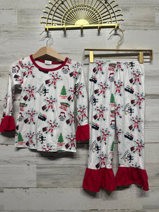 Girls Size 2t Christmas Vacation Holiday Set - Very Good Used Condition