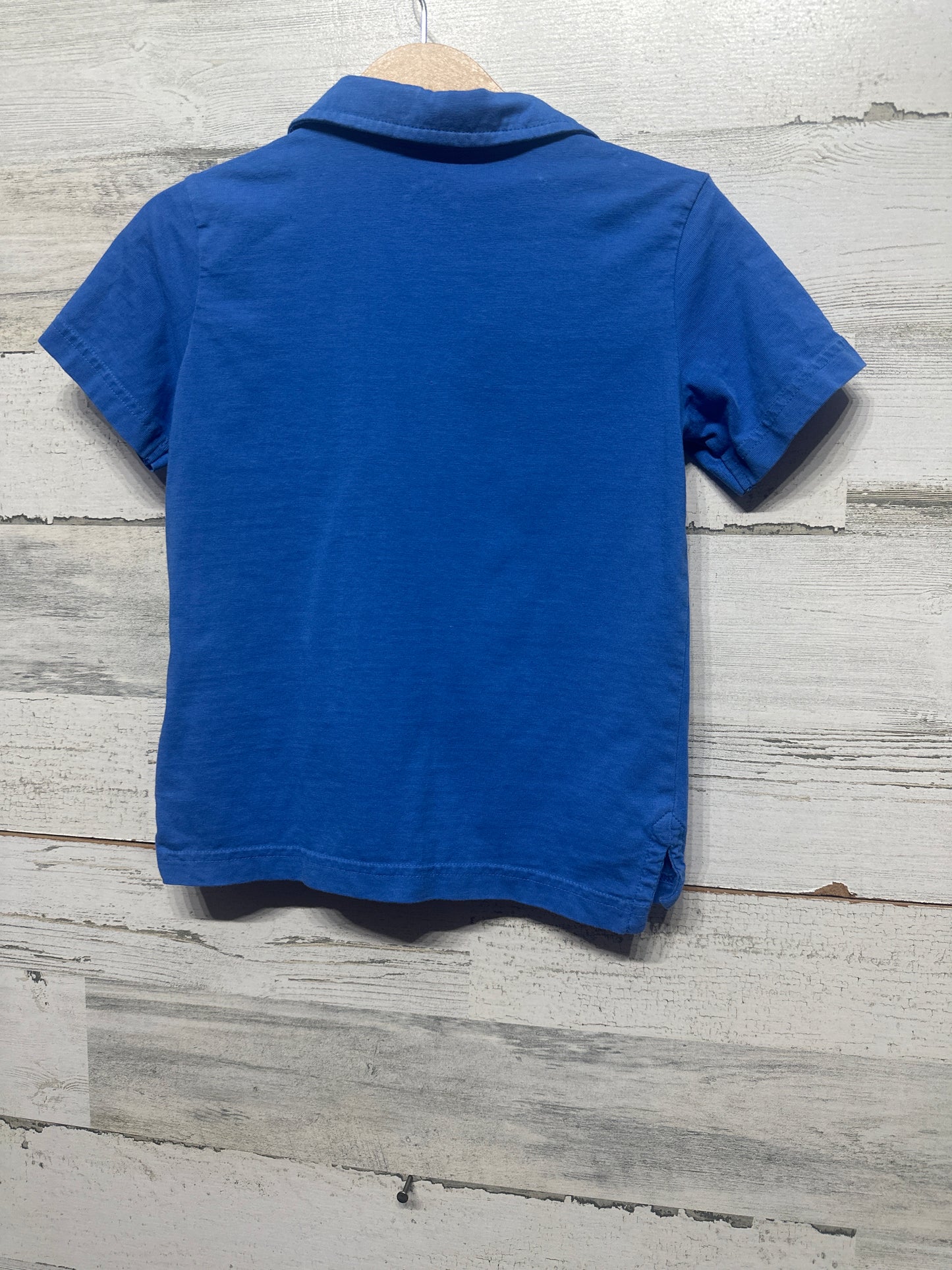 Primary Brand Boys Size 4 Blue Polo Shirt VGUC