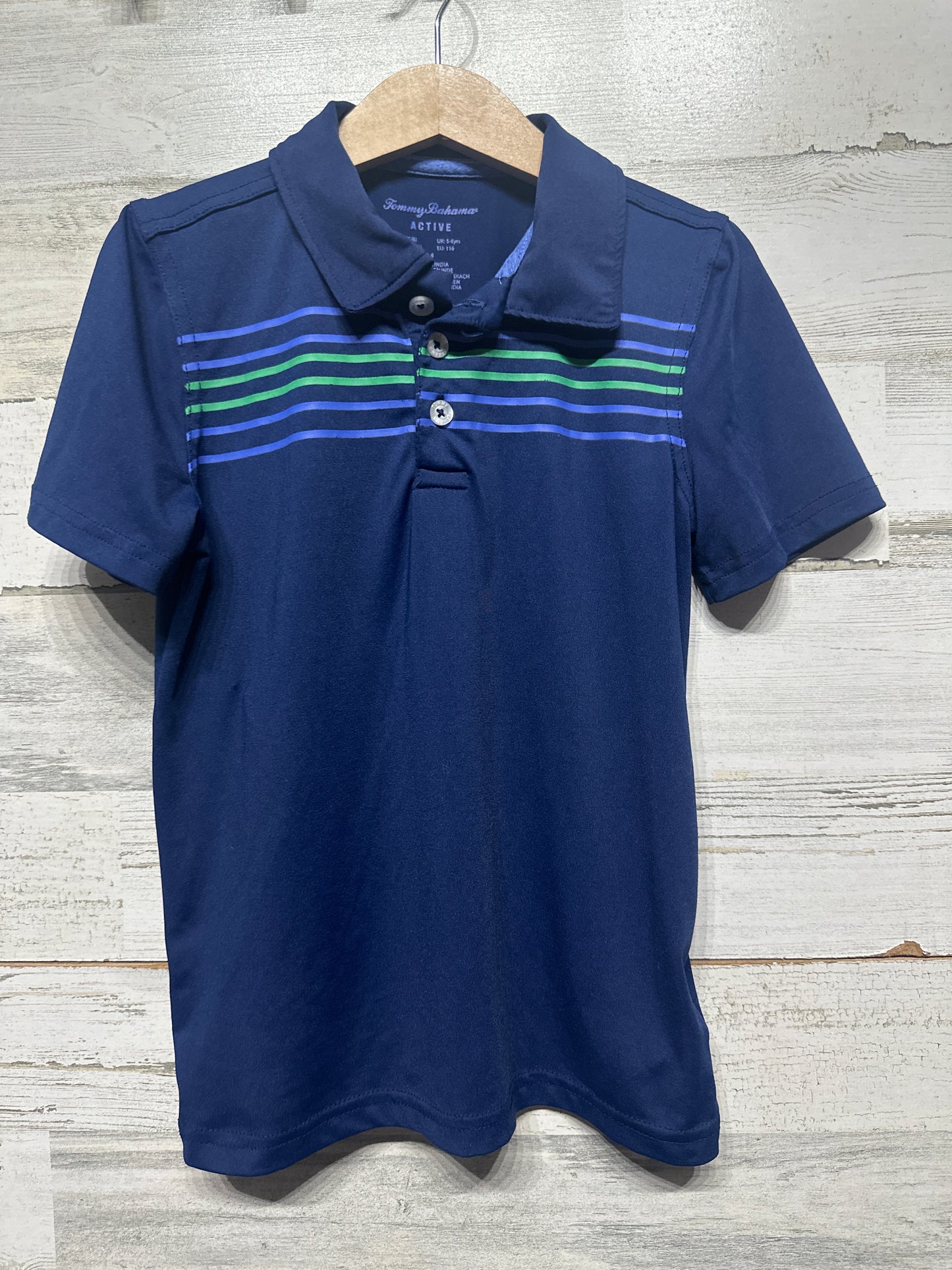 Size 5/6 Tommy Bahama Drifit Polo Shirt - Very Good Used Condition