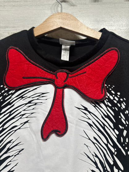 Boys Size XS/S (Fits 4-6) Dr. Seuss Cat and the Hat Shirt - Very Good Used Condition