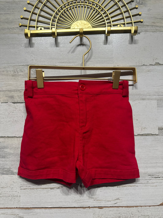 Girls Size 6-7 Red Shorts - Good Used Condition