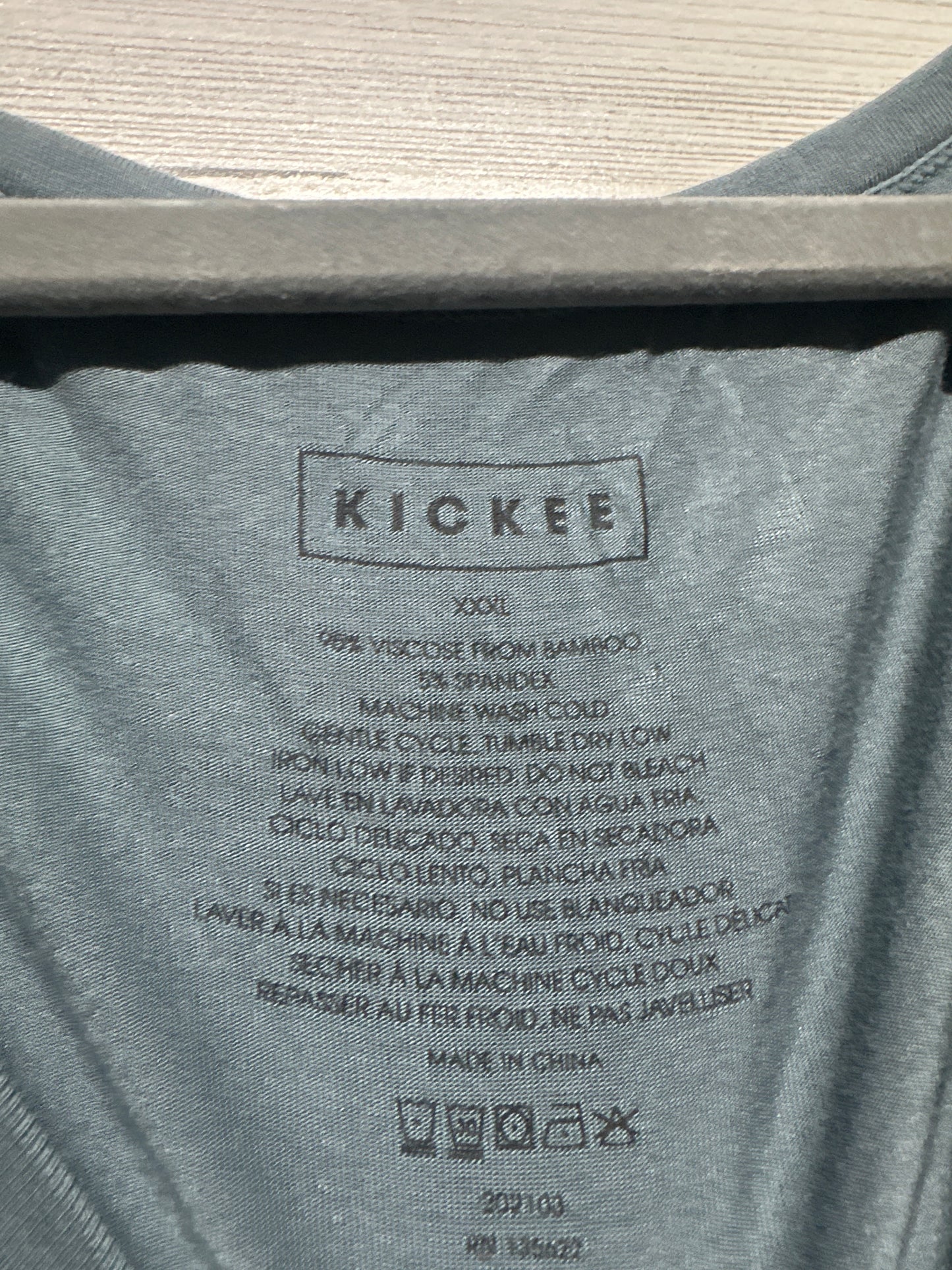 Men's 3XL Kickee Pants Bamboo Solid Tank Top - New With Tags