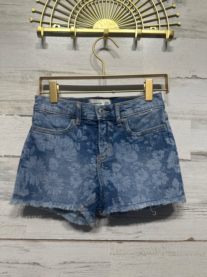 Girls Preowned Size 9-10 Abercrombie Kids High Rise Shortie Short - Very Good Used Condition