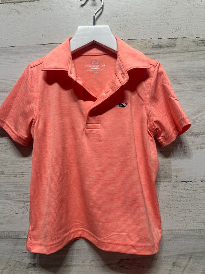 Boys Size 4t Vineyard Vines Sankaty Performance Polo Shirt - Very Good Used Condition