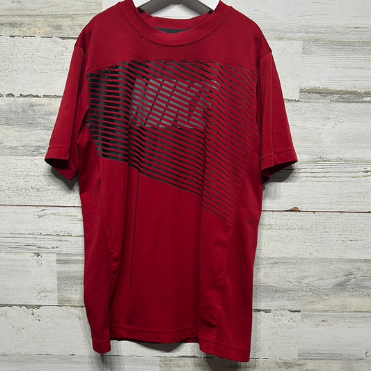 Boys Size Large Nike Red Drifit Shirt - Good Used Condition