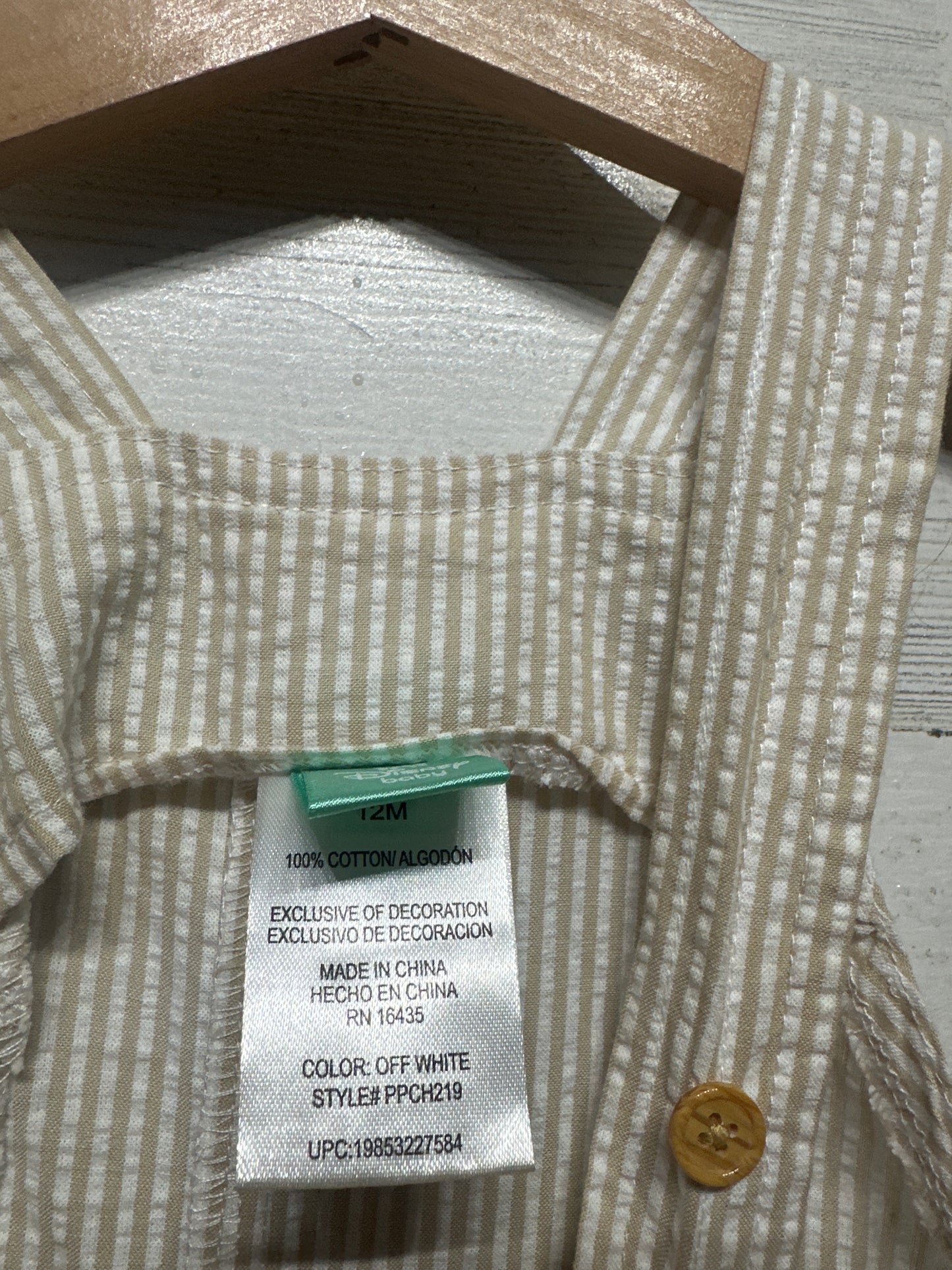 Lightning McQueen Boys 12m Cars Disney Romper Play Condition*