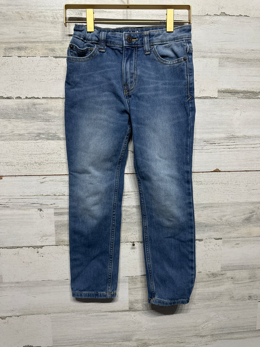 Cat & Jack Adjustable Waist Skinny Jeans - Boys Size 7  - Very Good Used Condition