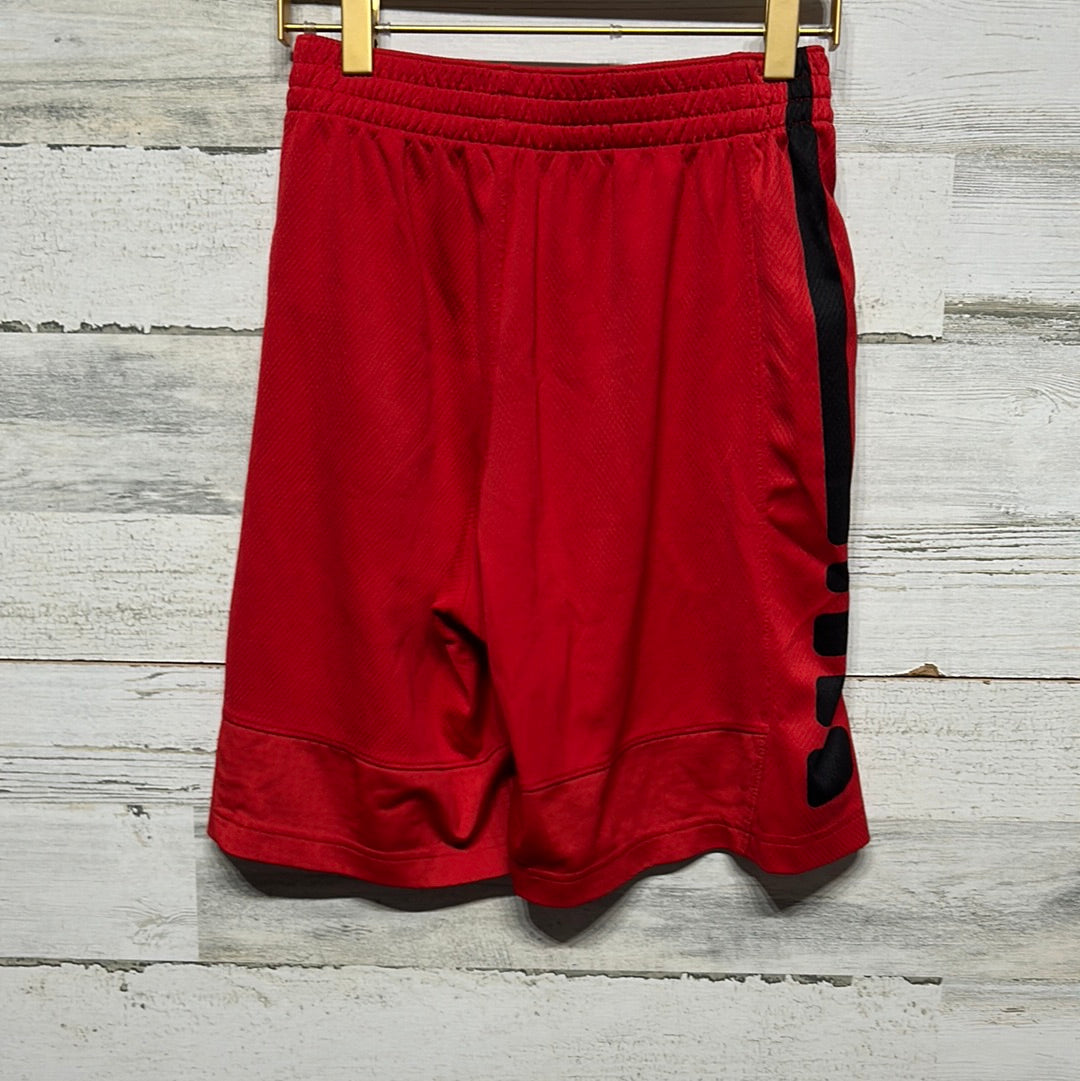 Boys Size Large Nike Drifit Red Athlethic Shorts - Very Good Used Condition